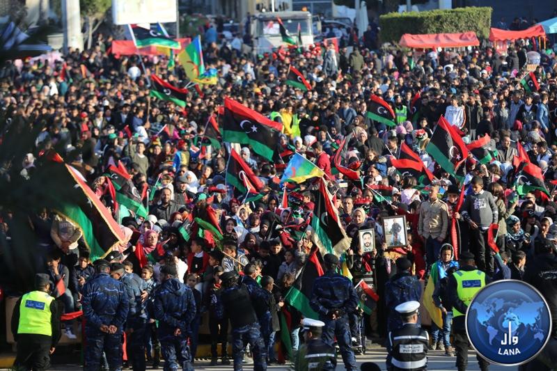 الاحتفال بثورة 17 فبراير .. ميدان الشهداء .17-فبراير-2019