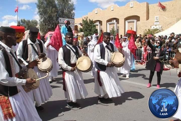 مشاركة ليبية في فعاليات المهرجان الدولي بتطاوين التونسية للقصور الصحراوية الخميس 21 مارس 2019 