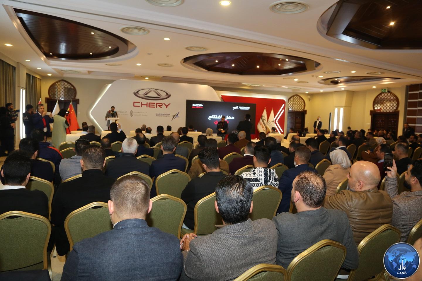 افتتاحية شركة شيري للسيارات في ليبيا 