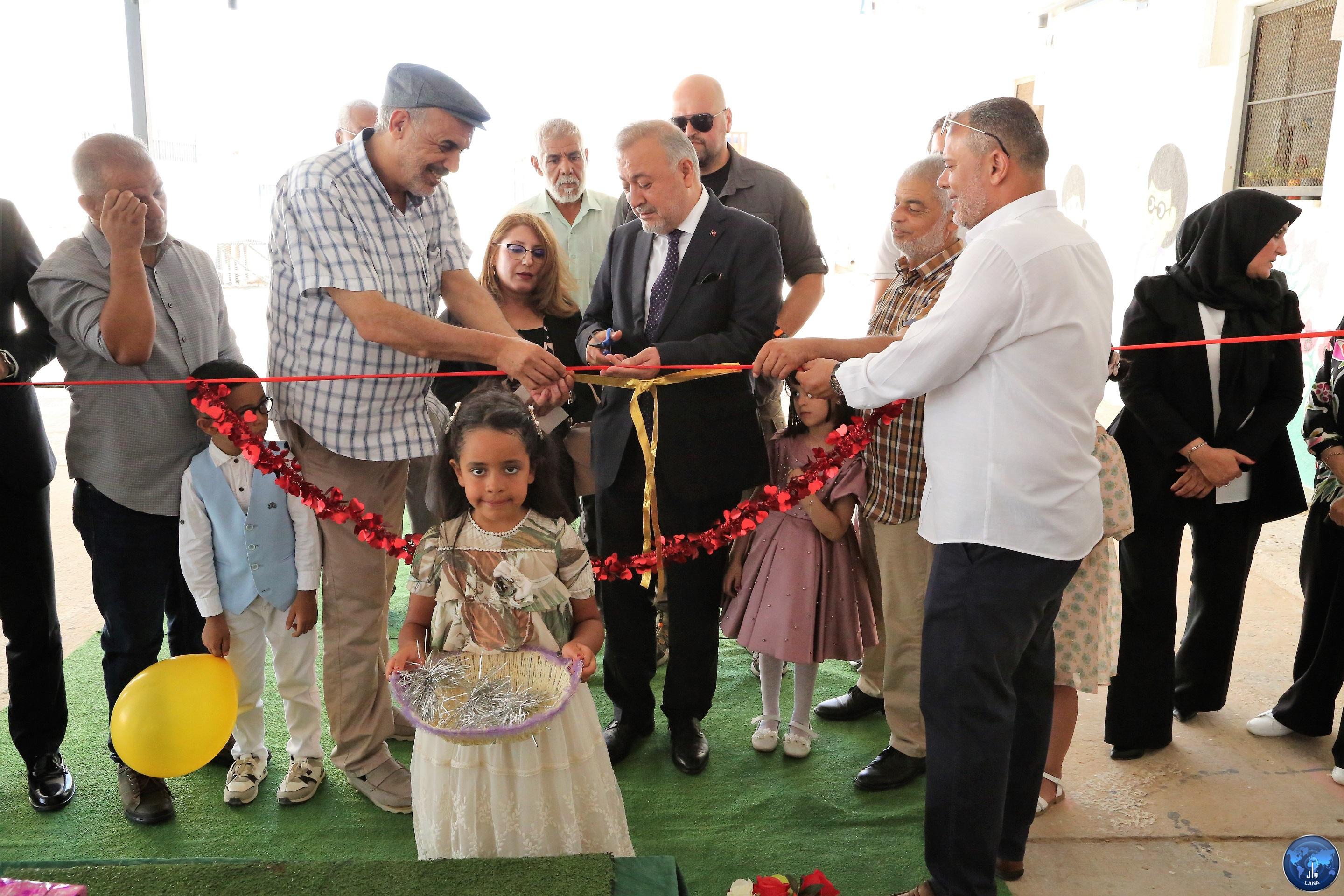 افتتاح روضة اشبيليا بمطقة   غوط الشعال