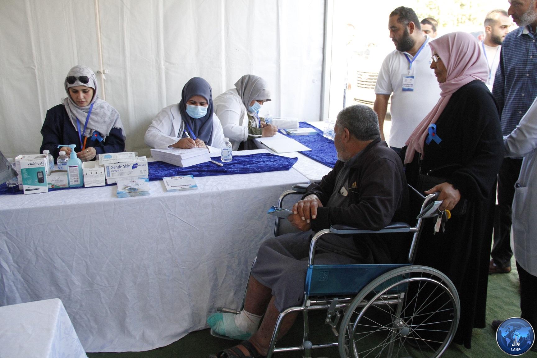 الاحتفال باليوم العالمي لمرضي السكري باادارة الخدمات الصحية بلدية ابو سليم