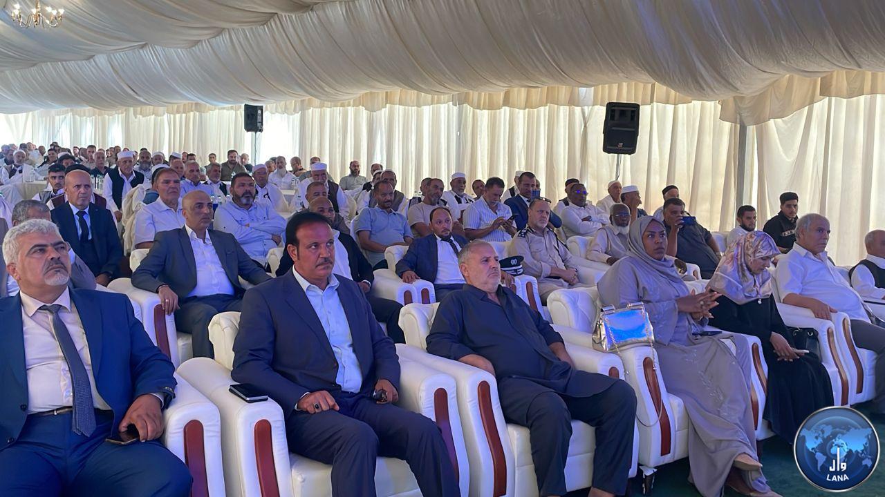 وضع حجر الأساس المصنع اسمنت شركة هضاب نالوت