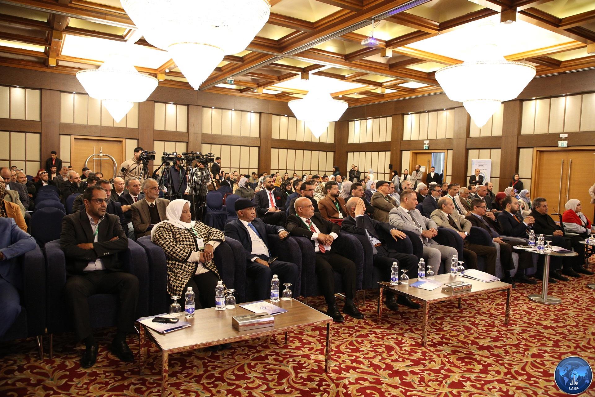 افتتاح المؤتمر الدولي الاول تحت شعار  دور الاعلام في تعزيز الاستقرار و تحقيق التنمية