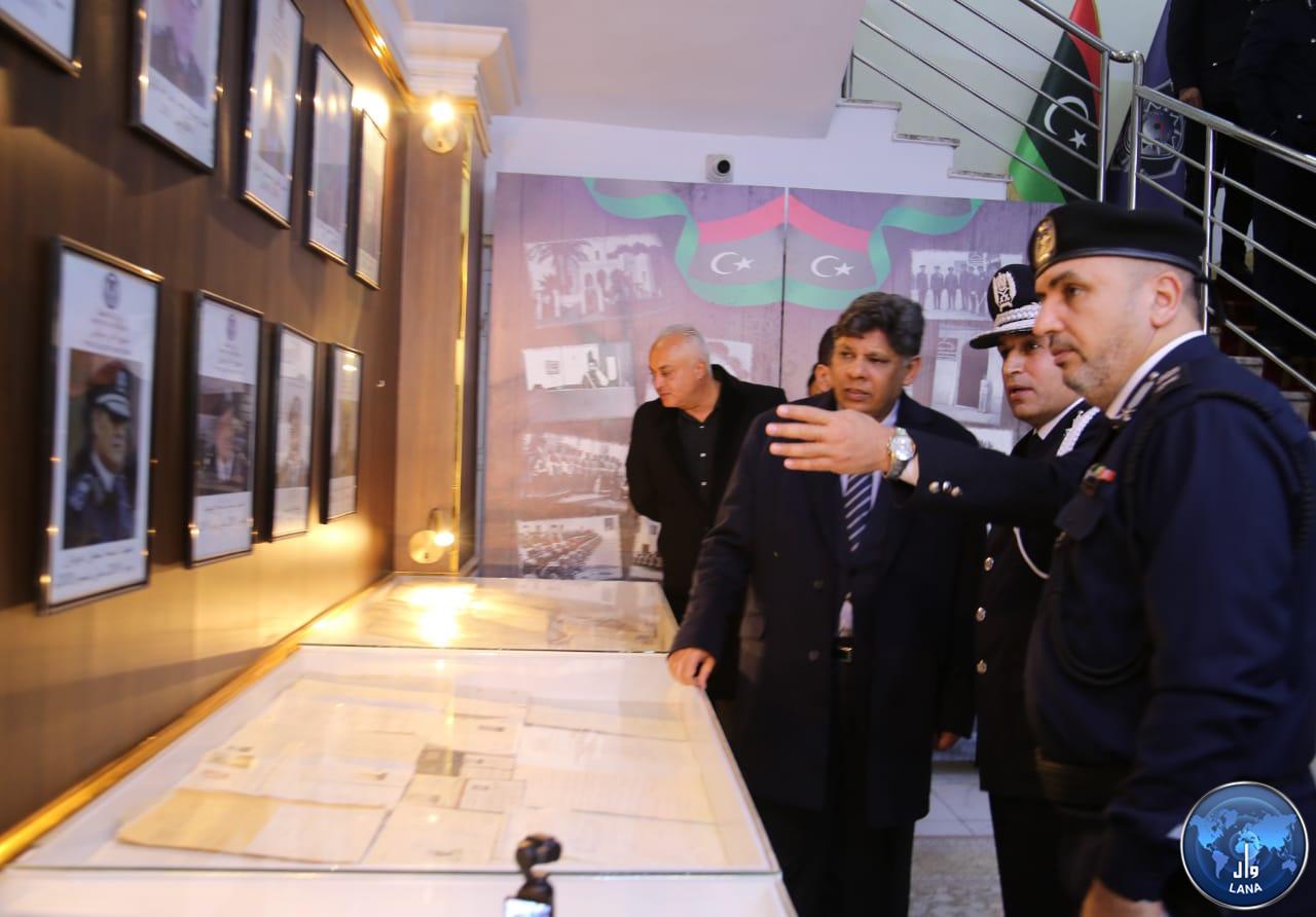 مديرية أمن طرابلس تدشين منظومة التحول الرقمي لمحاضر جمع  الاستدلال بمراكز الشرطة 