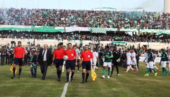 لقطات من مبارات الاهلي طرابلس وفريق بيل دوالا الكاميروني