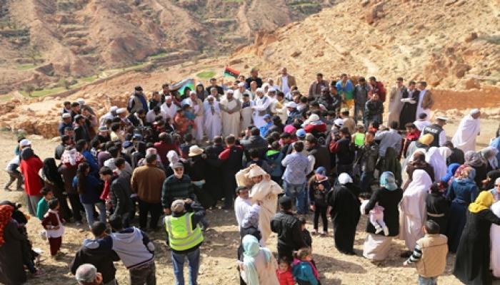 زيارة النادي الليبي للرحلات الي مدينة فرسطاء بجبل نفوسة 