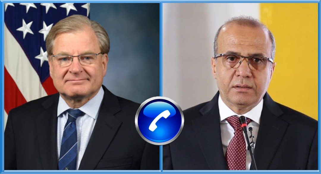  ‏نائب رئيس المجلس الرئاسي،  ( عبد الله اللافي)  يناقش  مع السفير والمبعوث الأمريكي الخاص إلى ليبيا، ( ريتشارد نورلاند )  مسار العملية الانتخابية في ليبيا.