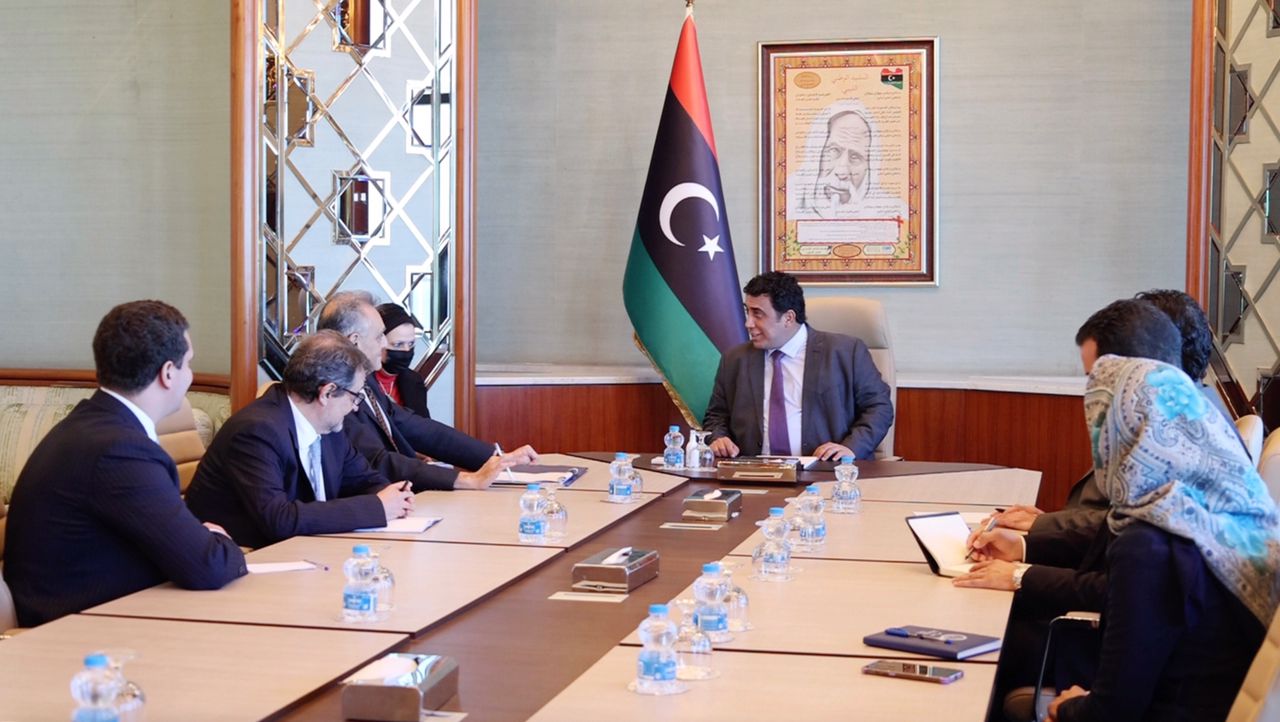 President of Presidential Council receives Italian Ambassador to Libya.