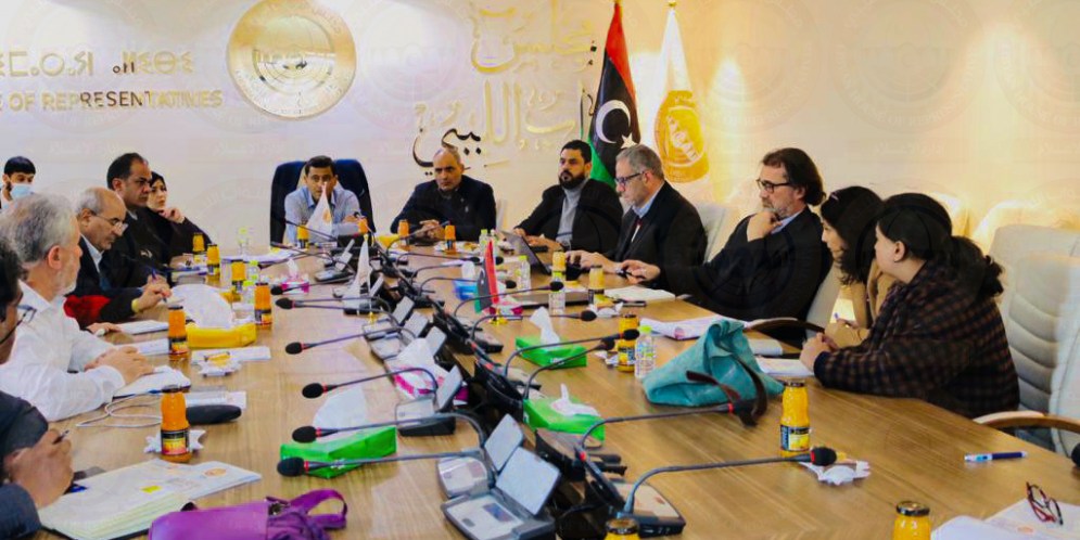 Roadmap committee meets with the technical team of the UN Mission. 