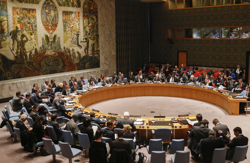  امريكا  تطلب جلسة علنية لمجلس الأمن حول أوكرانيا.