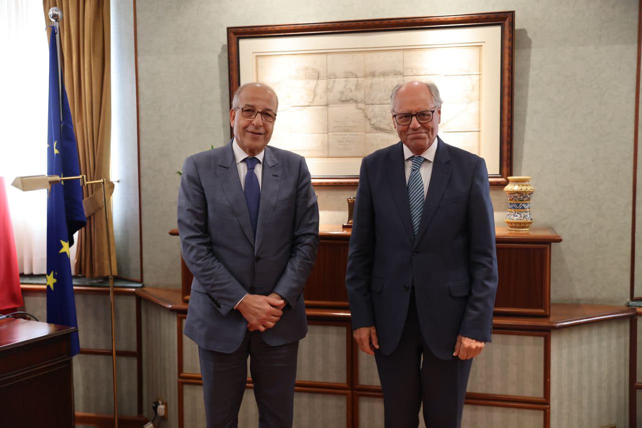 Al Kabir discusses with his Maltese counterpart prospects of cooperation in areas of banking, training and development.