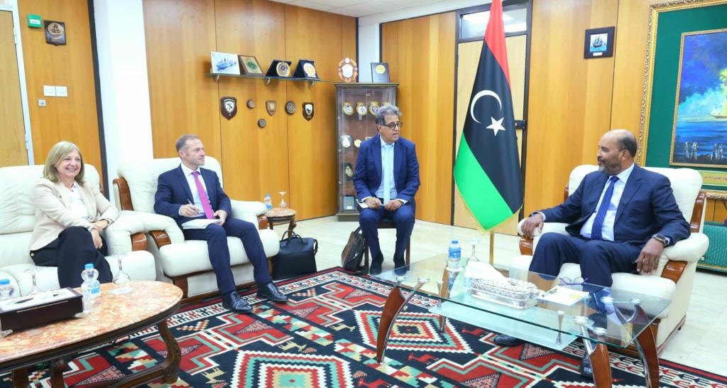 Al-Koni discusses with French Envoy to Libya, Paul Soler, and Council’s efforts to hold elections according to a constitutional basis.