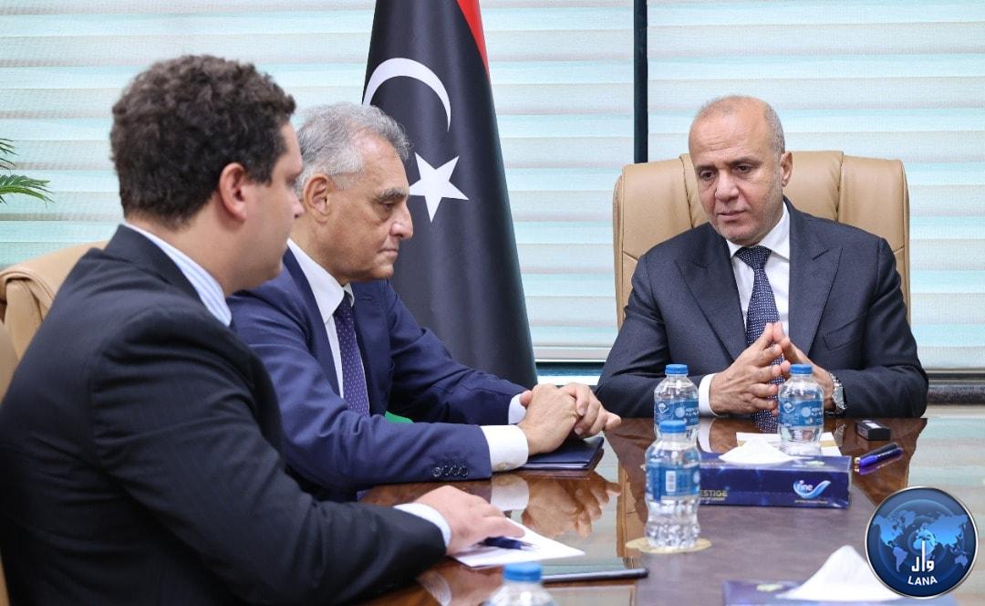 Le représentant (Al-Lafi) apprécie, lors de sa rencontre avec l'ambassadeur d'Italie, le rôle de l'Italie dans la réalisation de la stabilité en Libye.