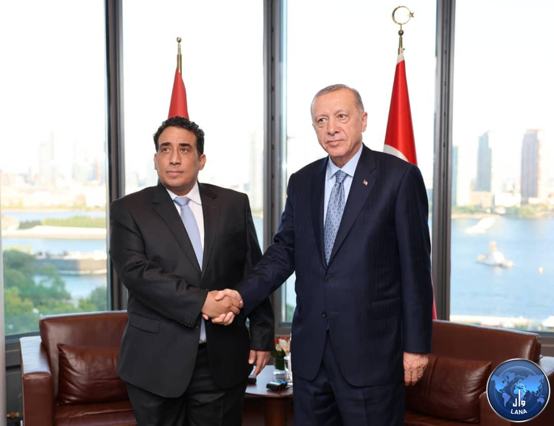 New York: Al-Manfi and Erdogan discuss the files of parliamentary and presidential elections, and national reconciliation.