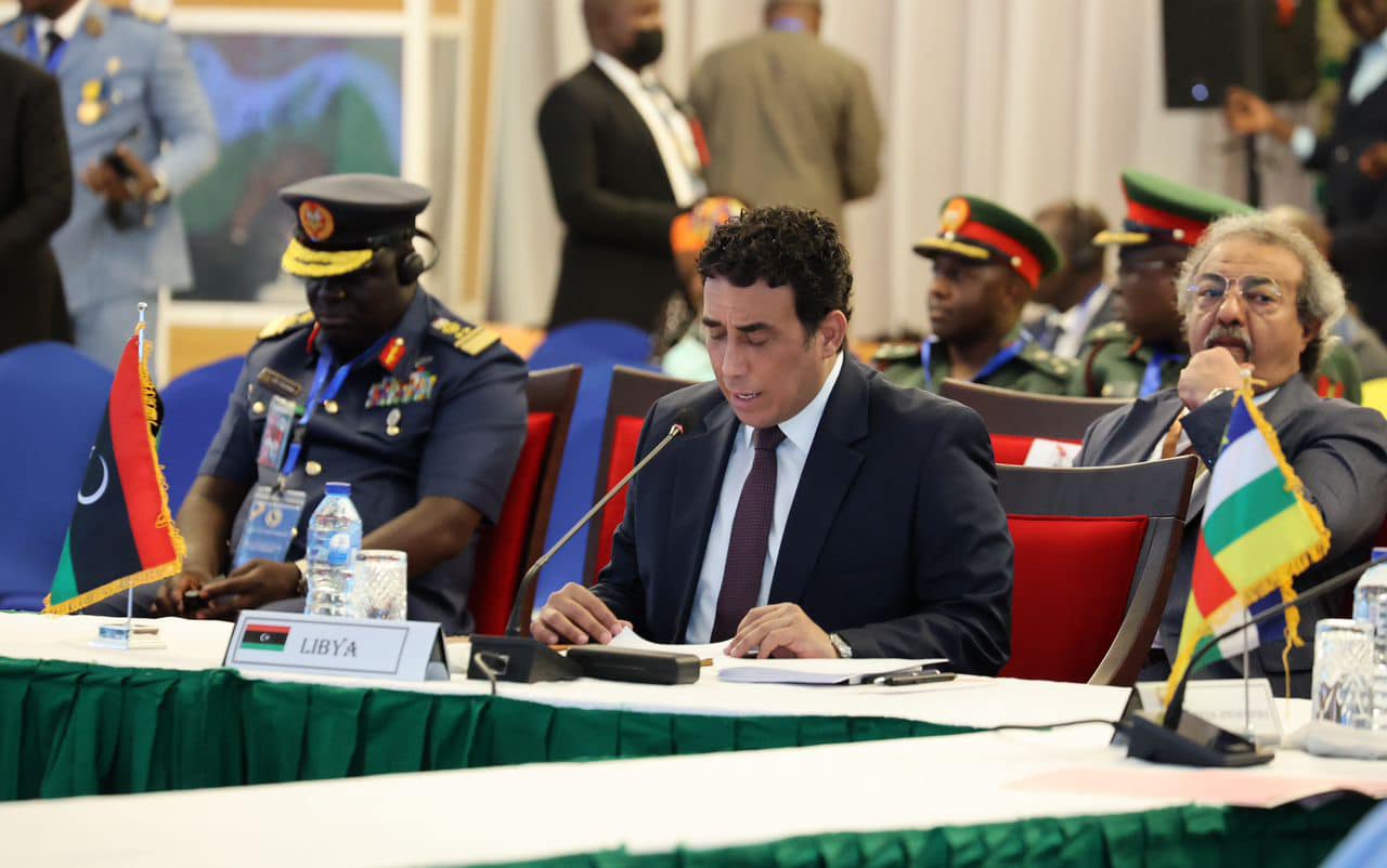 Al-Manfi calls for the Lake Chad countries to play a greater role in the security of Libya's southern borders.