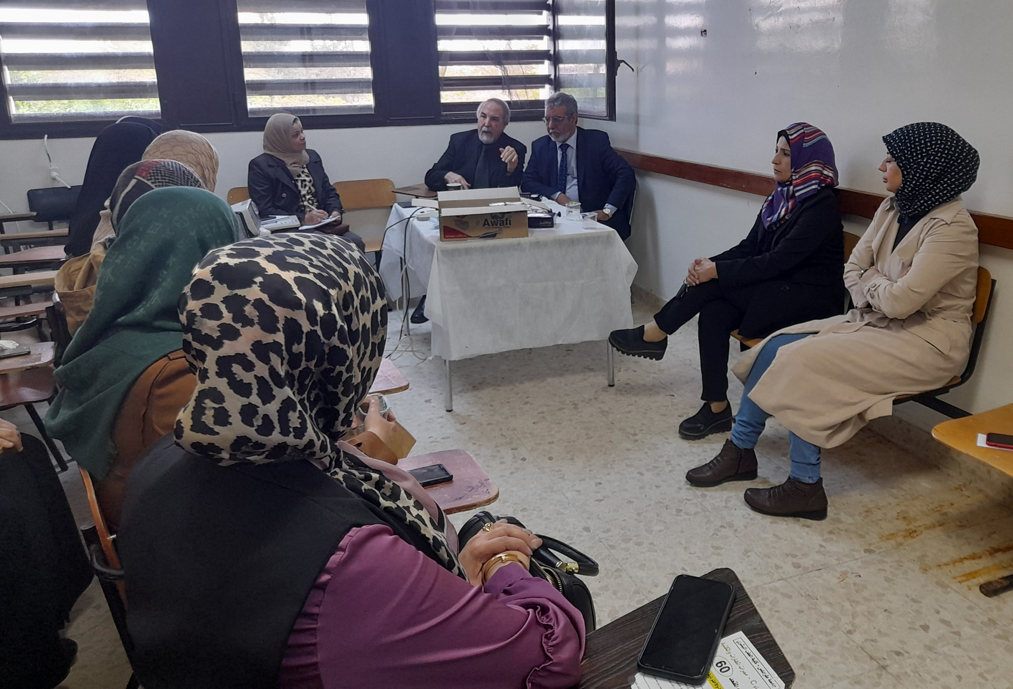 المستشفى الجامعي طرابلس  ينظم أربع ورش عمل حول أمراض النساء .