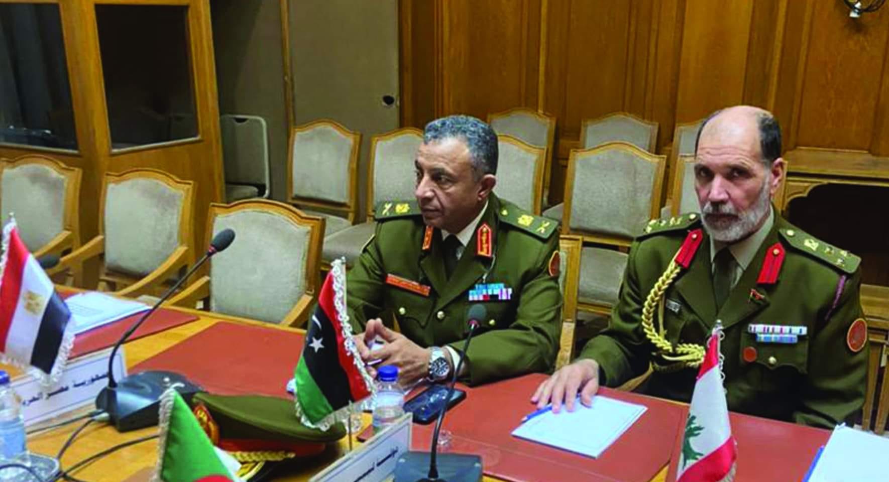 مديـــر إدارة التدريــب برئاسة الاركان العامة للجيش الليبي يشارك  في الدورة (  26 )  لرؤساء هيئات التدريب للجيوش العربية بمصر.