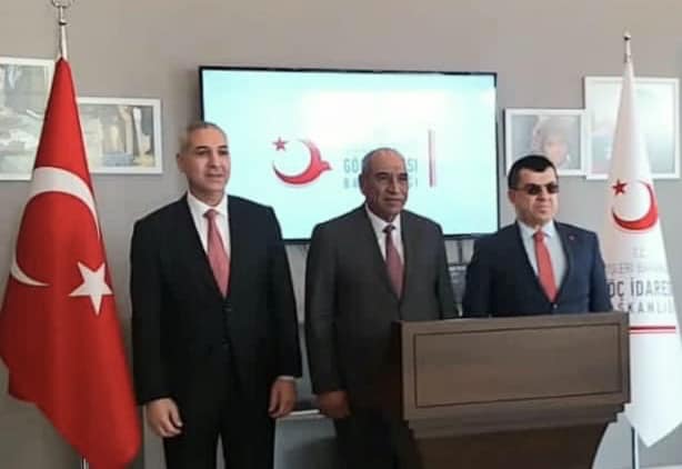 وكيل وزارة الداخلية للشؤون العامة يلتقي مع رئيس إدارة الهجرة التركي.