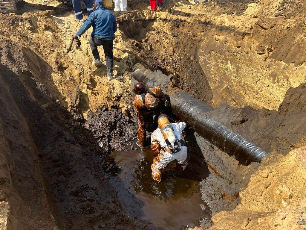 La Société pétrolière nationale (Zueitina) annonce la réparation d'un oléoduc près de la région d'al-Jouffra.