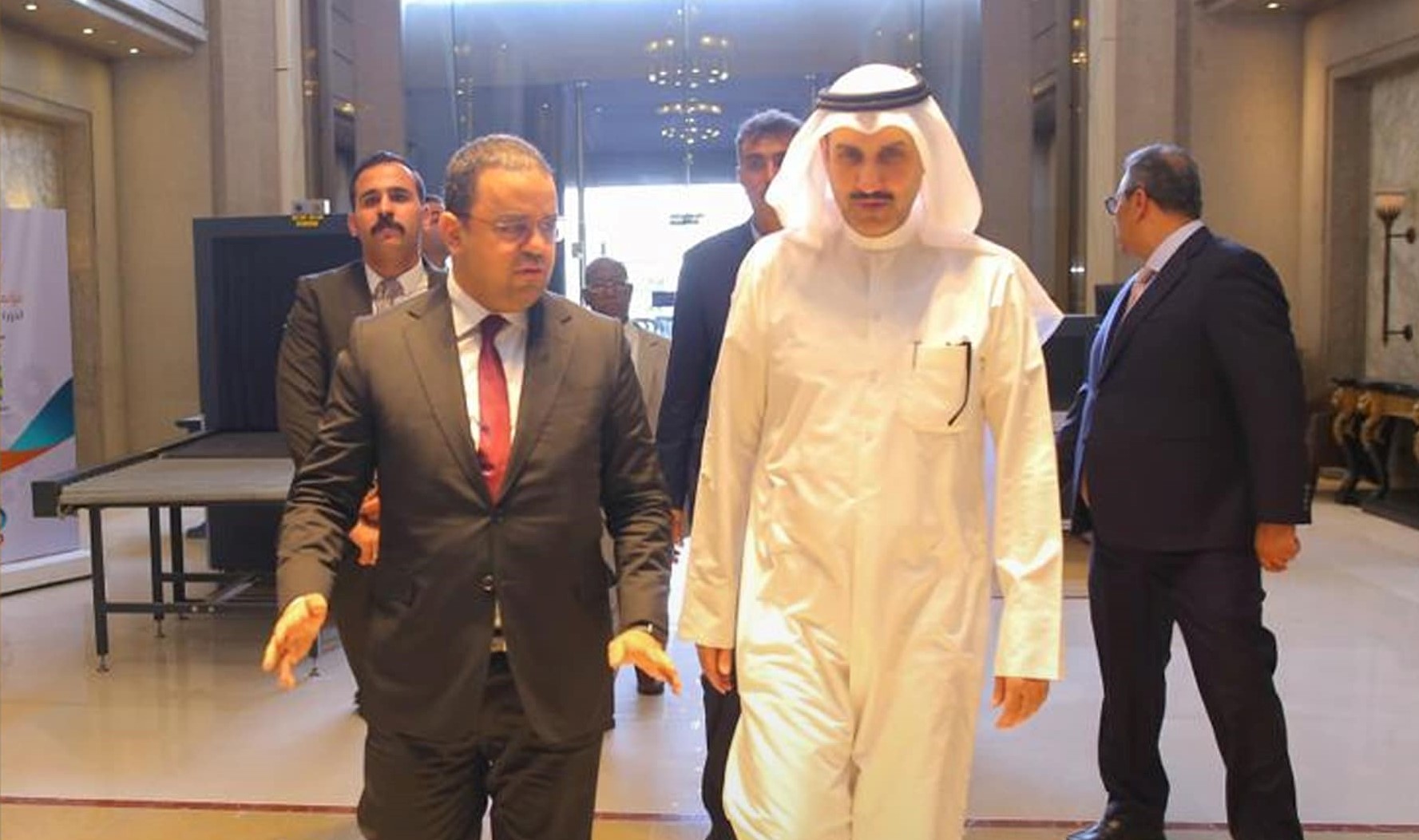 Le ministre du Travail et réhabilitation arrive au Caire pour participer aux travaux de la Conférence des ministres arabes du Travail.