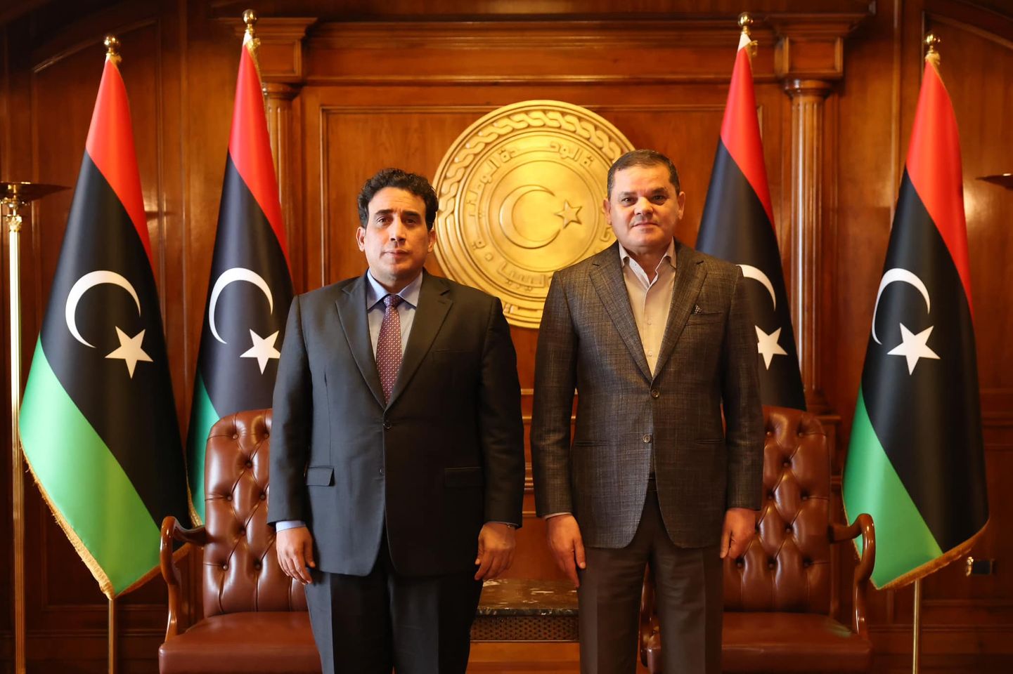 Libyan News Agency The President of the Presidential Council and the