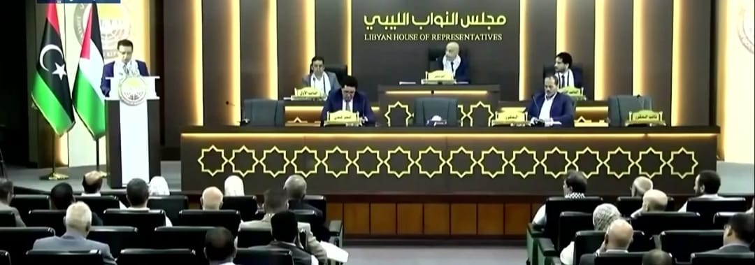 The House of Representatives salutes the Libyan people who went out in all Libyan cities in rejection and denunciation of normalization with the Zionist entity.