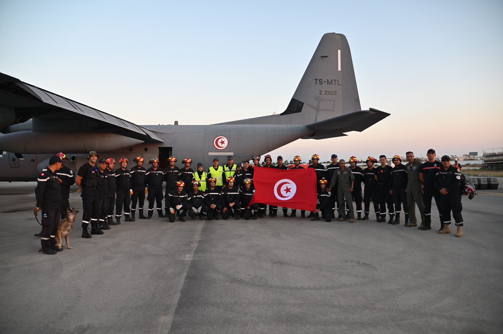 Tunisian relief team's mission in Libya ends.