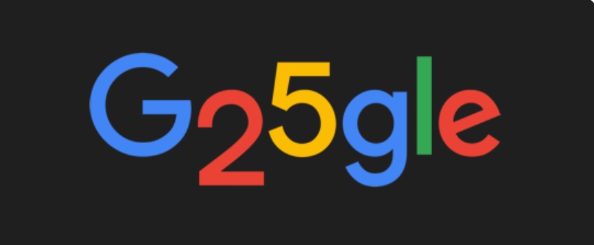 محرك البحث الأشهر «جوجل»  يحتفل بمرور 25 سنة   على تأسيسه