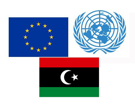The European Union and the United Nations affirm their commitment to working together to reach a political solution among the Libyans.