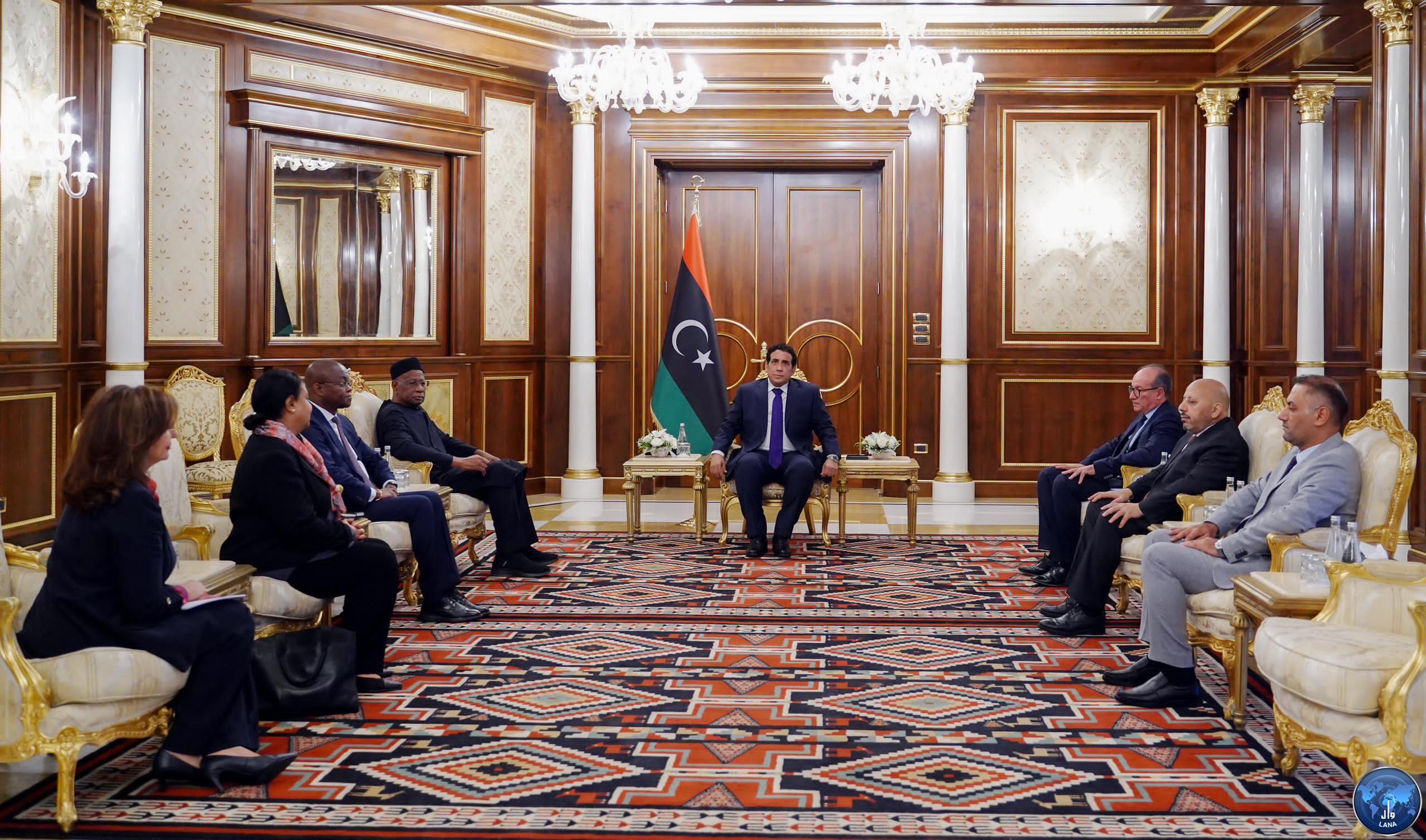 Libyan News Agency Al Manfi Expresses To Batili His Gratitude For The Briefing He Presented To