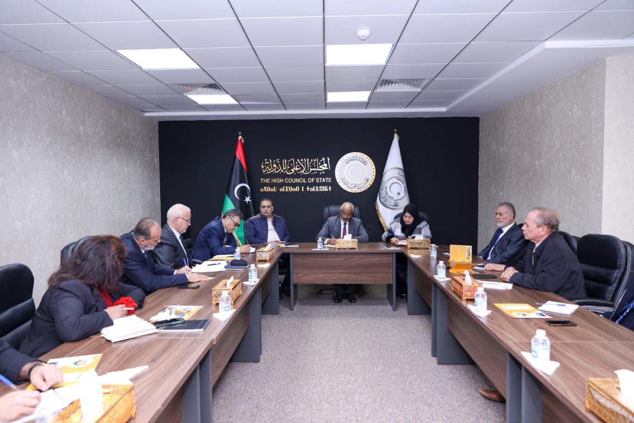 Libyan News Agency The High State Political Affairs Committee Holds A   298231 