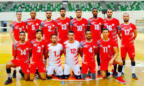 فريق السويحلي لكرة الطائرة يتصدر مجموعته في البطولة العربية للاندية  بالاردن  .