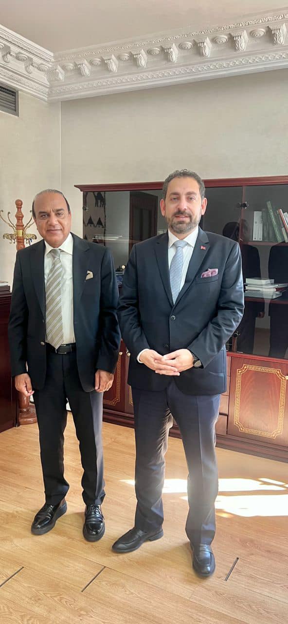القائم بالأعمال الليبي في الرباط والسفير التركي يناقشان العلاقات الثنائية بين البلدين.