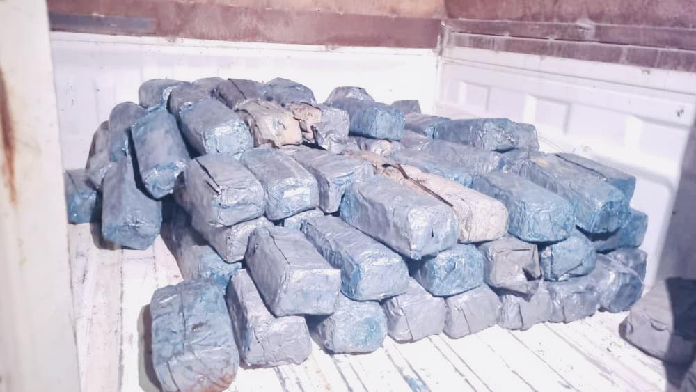 Seizure of the largest shipment of cocaine in Benghazi seaport.