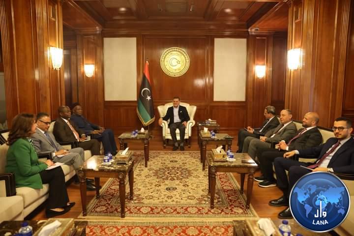Dbeibah stresses his support for Bathily’s efforts to bring together the Libyan actors.