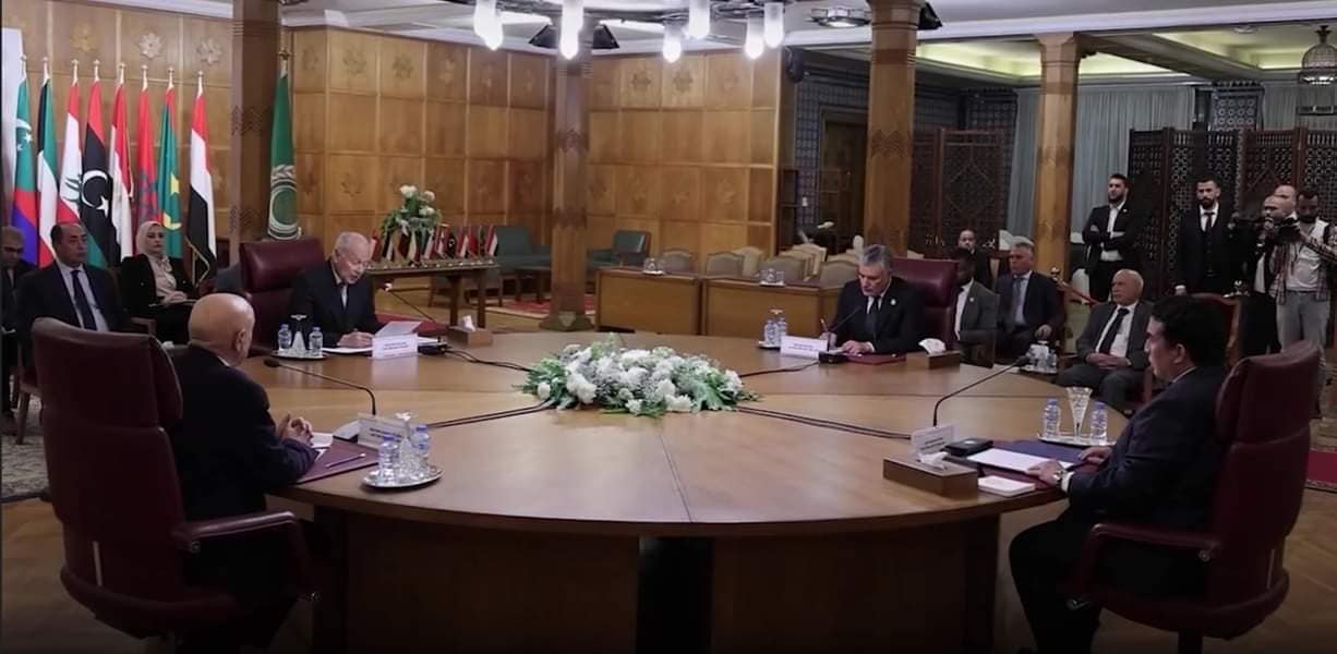 Egyptian Foreign Ministry welcomes the meeting of Libyan leaders.