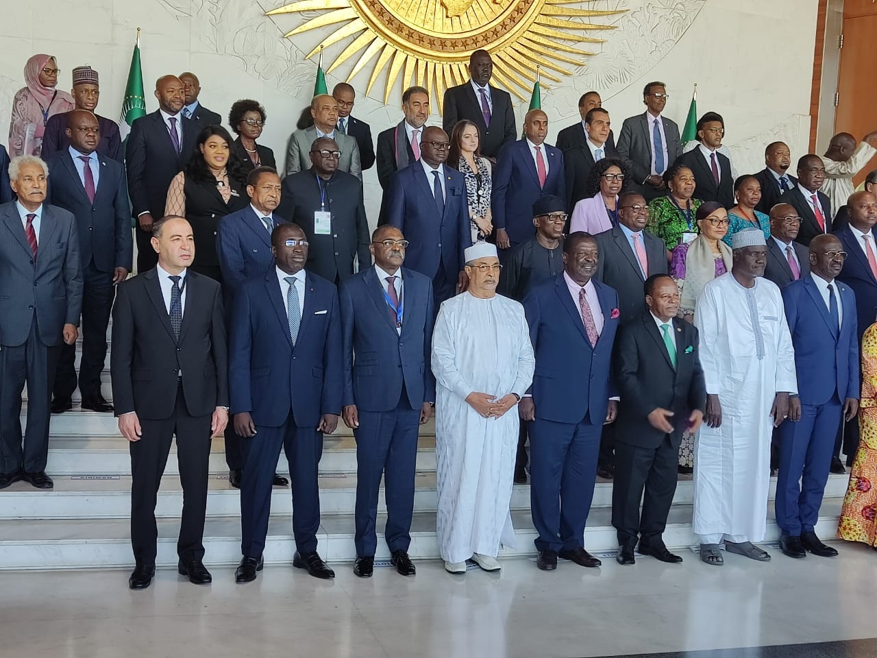 Al-Baour heads the Libyan delegation participating in the 22 special session of the Executive Council of the African Union.