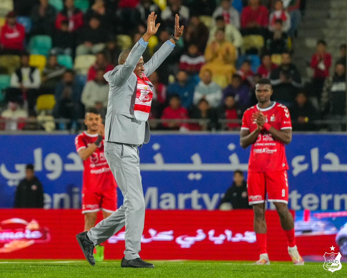 فريق الأهلي بنغازي  يفوز وديا على الإسماعيلي المصري  بنتيجة 2-0  .