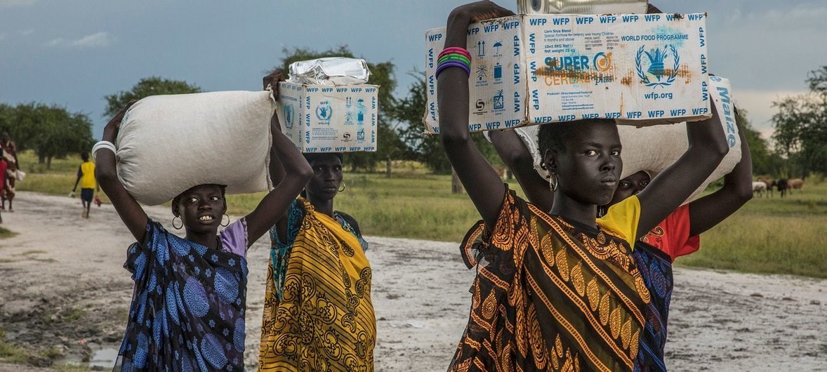 الأمم المتحدة تدعو إلى جمع 1.4 مليار دولار لدعم لاجئي جنوب السودان .