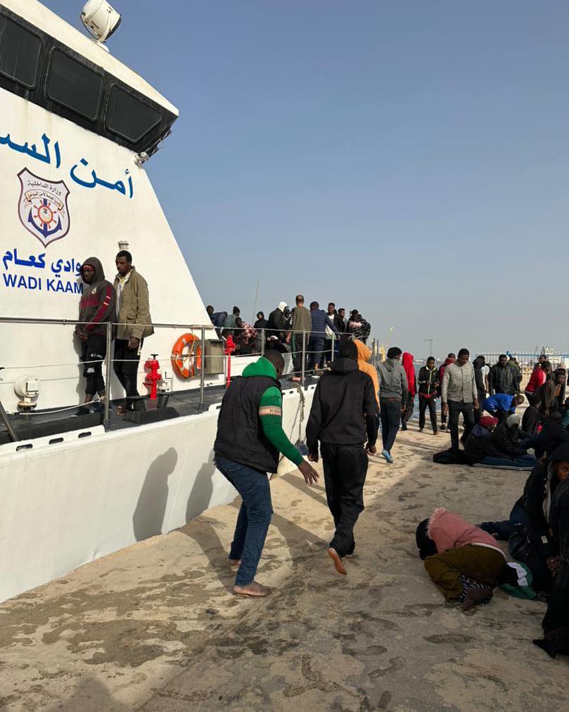 130 illegal immigrants rescued north of the Qara-Bolli area.
