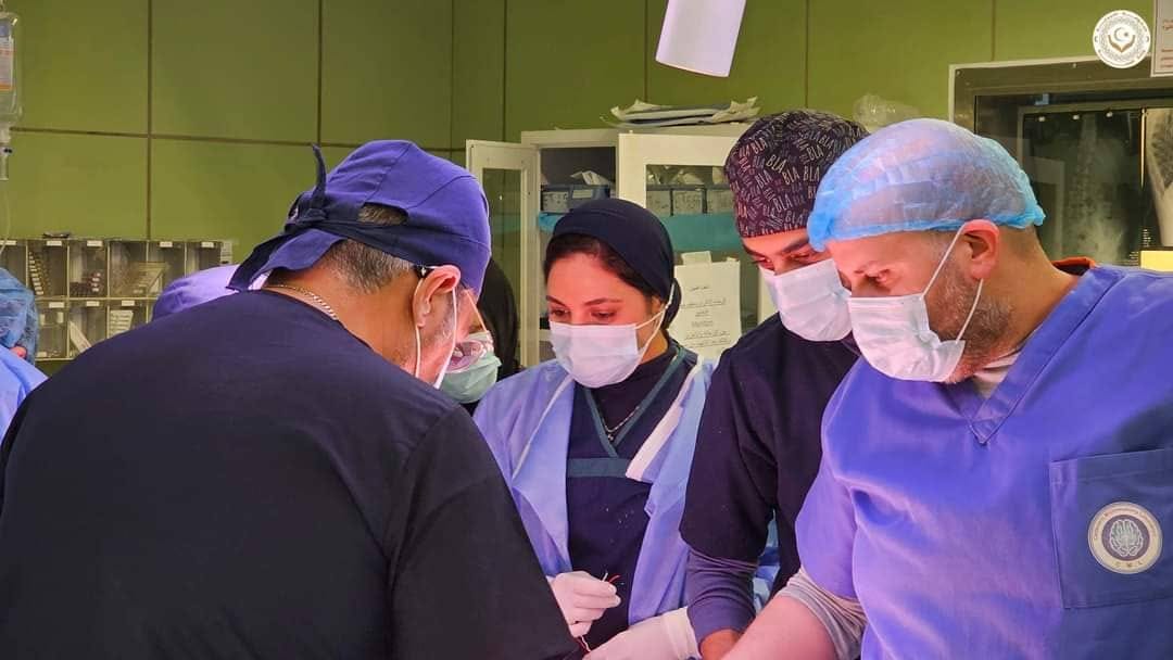 Benghazi Medical Center concludes third workshop for scoliosis repair operations.