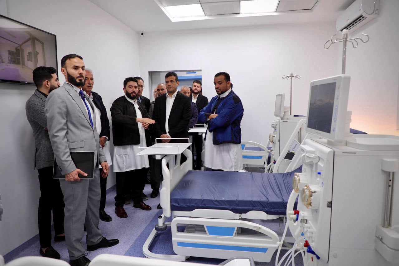 Opening of the Kidney Services Center in Janzour.