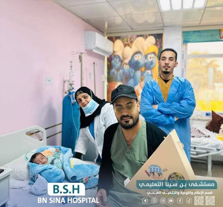 The Medical Affairs Department at Ibn-Sina Hospital visits patients.