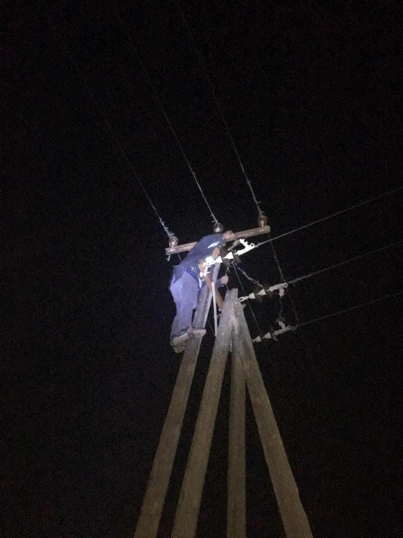 شركة الكهرباء  :  إرجاع التيار بالكامل  إلى منطقة تاجوراء بعد إجراء صيانات طارئة على عدة خطوط. 