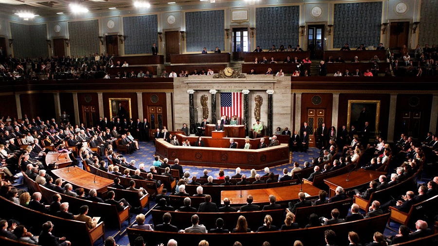 مجلس النواب الأمريكي يصوت على مشاريع قوانين تتعلق بتخصيص مساعدات عسكرية لأوكرانيا والكيان الصهيوني.