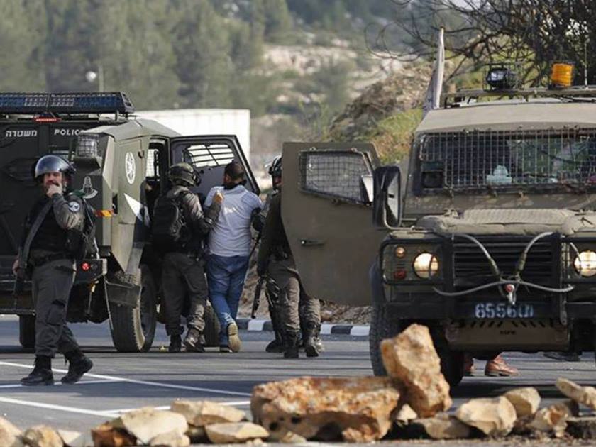 قوات الاحتلال الإسرائيلي تشن حملة اعتقالات تطال 28 فلسطينيا