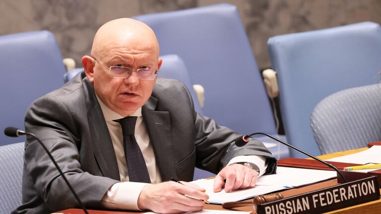 المندوب الروسي لدى مجلس الأمن : يجب على المجلس أن ينظر بشكل عاجل في مسألة فرض عقوبات على إسرائيل.