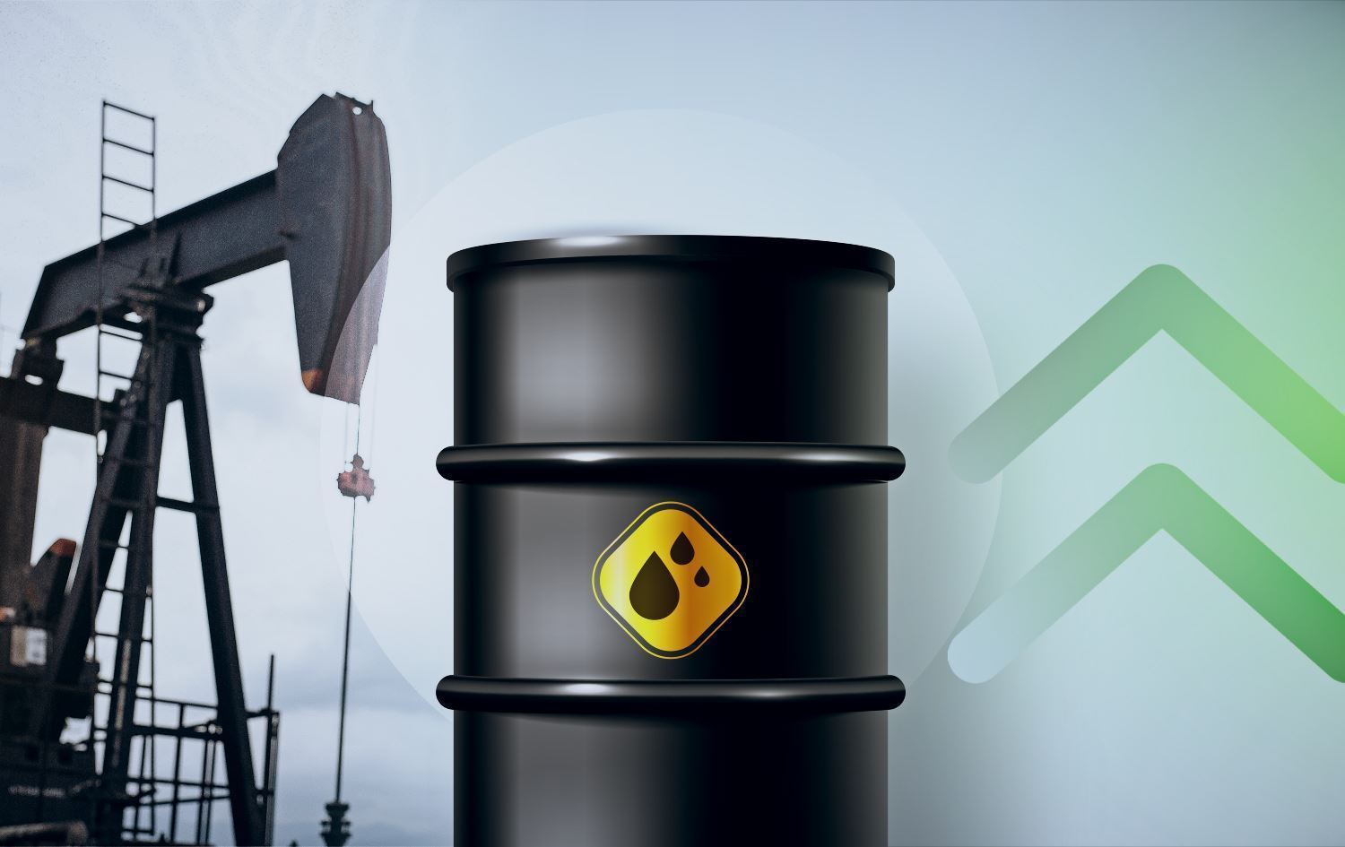 أسعار النفط تسجل  ارتفاعا بأكثر من 3% .