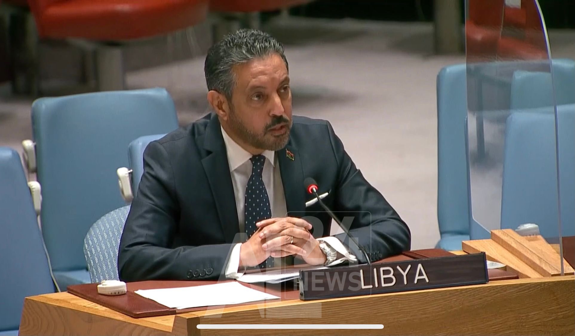السني يؤكد أن ليبيا لازالت على  موقفها تجاه القضية العادلة للشعب الفلسطيني.