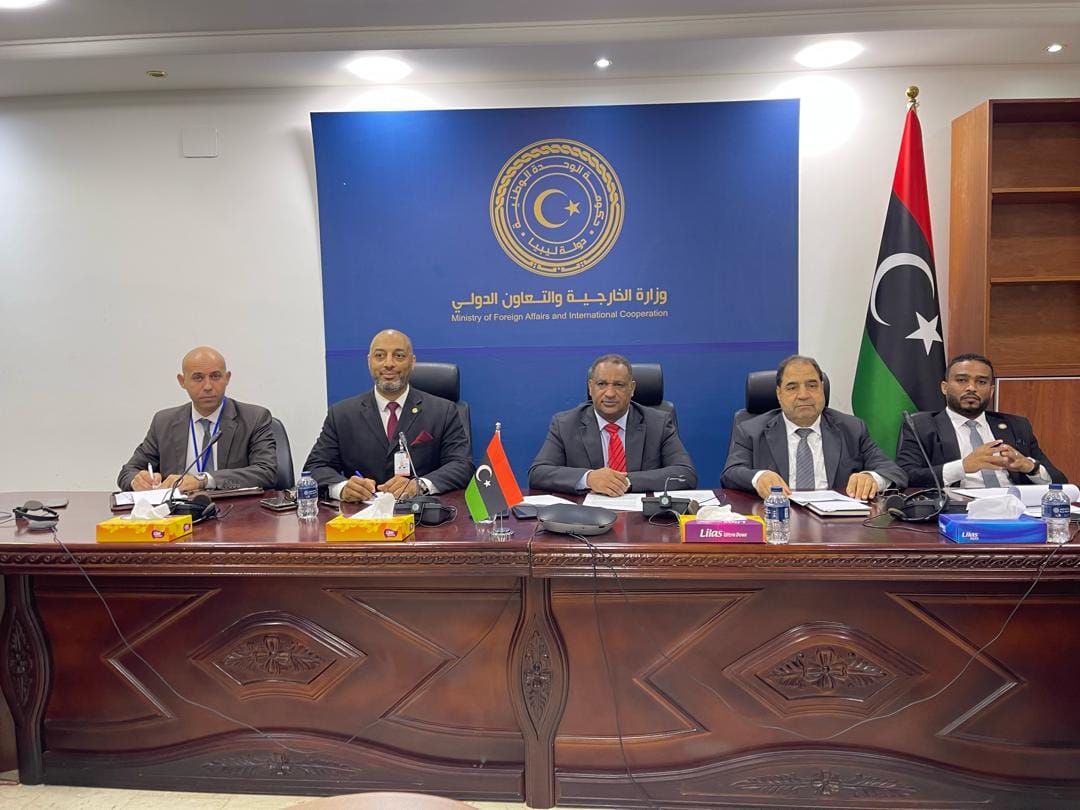 وزارة الخارجية في حكومة الوحدة تشارك في اجتماع المؤتمر الإقليمي لمنطقة شمال أفريقيا.